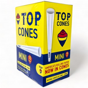 Top Cones 70mm Mini Size - 10pk Display [CNTOP70]